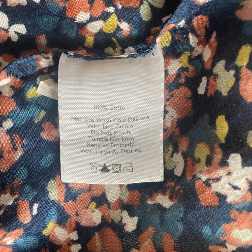 Eddie Bauer Ruffle Short-Sleeved Blouse - Picture 6 of 9